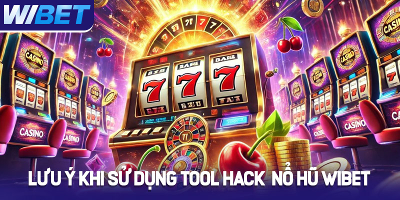 Lưu ý quan trọng khi sử dụng Tool hack Nổ Hũ WIBET